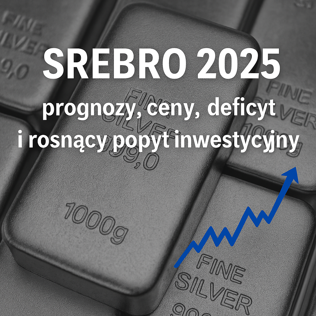 Wzrost cen srebra w 2025 roku – prognozy i popyt inwestycyjny na tle sztabek srebra